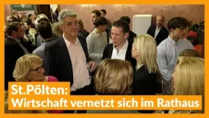 St.Pölten: Wirtschaft vernetzt sich im Rathaus
