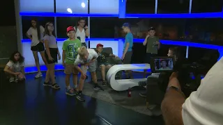 Táborozók a stúdióban