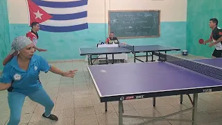 Awards Ceremony for the Holguín Veterans Table Tennis Club Champions Tournament
