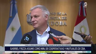 Government of Córdoba: Gabriel Frizza sworn in as Minister of Cooperatives and Mutuals
