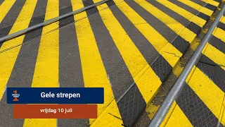 Middenhoven and Westwijk have many yellow road markings for your safety