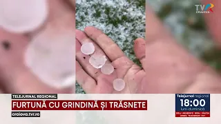 STORM WITH HAIL AND LIGHTNING