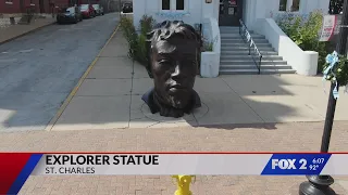 New landmark honors founder of Chicago in St. Charles