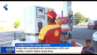 Fuel prices rise by an average of 4.51% starting this Tuesday
