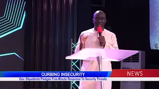 Gov. ‎Okpebholo Pledges Five-Minute Response To Security Threats