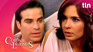 Olga demands Patricio tell her about his past | Corona de lágrimas Episode 54 (Part 2) | tlnovelas