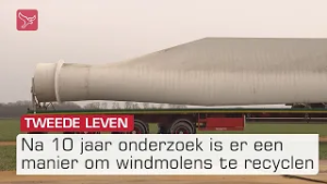 Dit gebeurt er met afgedankte windmolens | Omroep Flevoland