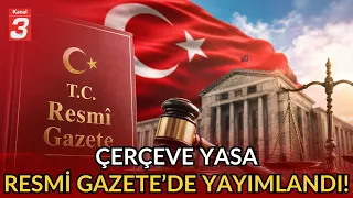 A New Phase in the Terror-Free Türkiye Process! | Framework Law Published in the Official Gazette