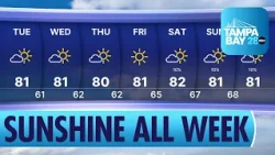 Cooler Weather and Sunshine Ahead for Tampa Bay