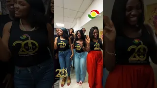 Past GMB Queens, Enam and Wekia Visit Our #,GMBat20 Ladies