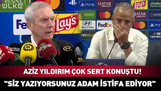 Aziz Yıldırım çok sert konuştu: Böyle sahip çıkılmaz! Adamın kafasına şişe attılar