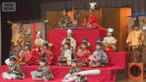 園児がおひなさまに変身　伝統衣装で「ひな祭りの会」(2026年3月3日)