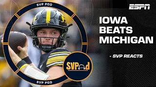 IOWA WALKS IT OFF! REACTION to Iowa’s THRILLING win at Michigan | SVPod