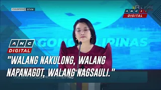 ICYMI: "Walang nakulong, walang napanagot, walang nagsauli." | ANC