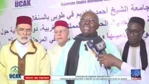 Prof  Lamine Gueye Sciences du Hadith :  une formation internationale Maroc–Sénégal à Touba