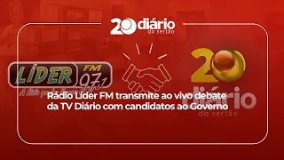 Líder FM Radio to broadcast TV Diário's gubernatorial debate live
