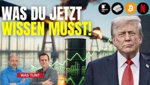 Geopolitische Konflikte - Ruhe bewahren! Netflix, Silber, Gold, Brent-Öl, Bitcoin im Check