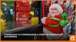 Christmas items begin arriving at the Mercado Oriental with discounted prices