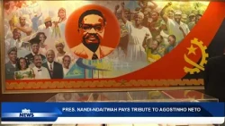 PRES. NANDI-NDAITWAH PAYS TRIBUTE TO AGOSTINHO NETO
