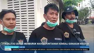 JULY 29, 2026 AIR QUALITY WORSENS PONTIANAK RESIDENTS WEAR MASKS AGAIN