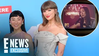 How Taylor Swift Inspired Greta Lee After Starring in "Opalite" Video | E! News