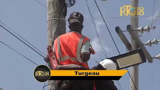 Meri Pòtoprens mete "Lampadaire nan plizyè zòn tankou Turgeau, Pacot ak Ave. N