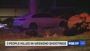 3 killed in weekend shootings in Indianapolis