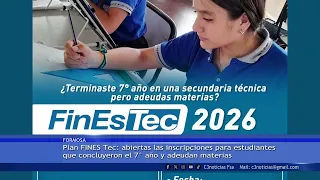 REGISTRATION FOR THE FINES-TEC PLAN IS NOW OPEN