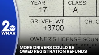 More drivers could be owed registration refunds