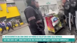 SALTA - Tenso cruce entre una vendedora ambulante e inspectores municipales #canal7salta