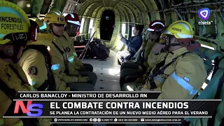 Río Negro Province plans to contract new aerial firefighting equipment for the summer