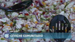 Ceviche comunitario en Mar de Ajó ??