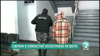 Driver kidnapped in Quito is rescued