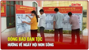Đồng bào dân tộc hướng về ngày hội non sông | CT-TDT