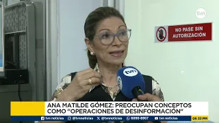 Ana Matilde Gómez reacts to the creation of the School of Intelligence and Counterintelligence