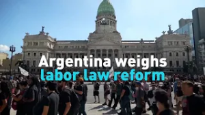 Argentina weighs labor law reform