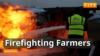 How Falklands Farmers Train to Tackle Aircraft Fires
