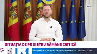 Nivelul Nistrului scade în continuare: Lunile august și septembrie pot fi critice