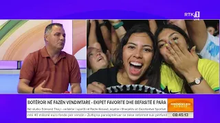Edmond Thaçi - redaktor i sportit në Radio Kosovë - Mirëmëngjesi Kosovë 02.07.2026