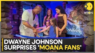 Dwayne Johnson Surprises 'Moana' Fans With Epic Appearance | WION