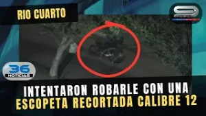 VIDEO: Intento de Robo con ESCOPETA RECORTADA calibre 12