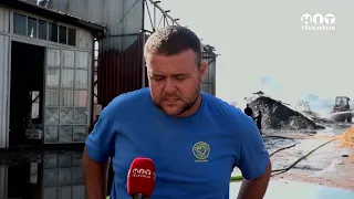 Bijeljina - Požar u pilani i dalje aktivan, ali pod kontrolom - Hit Televizija Brčko