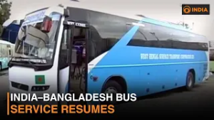 India–Bangladesh Bus Service Resumes