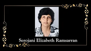 Death Announcement - Serojani Elizabeth Ramsarran