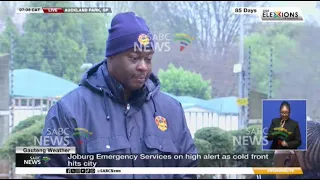 Joburg EMS on high alert as cold front hits city