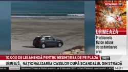 Amendă uriașă pentru o șoferiță care a ignorat legea și a intrat cu mașina pe plajele din Venus