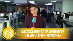 Қазақстандықтар VIP нөмірге 5,9 млрд теңге жұмсаған