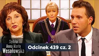 Judge Anna Maria Wesołowska ep. 439, part 2👩🏼‍⚖️