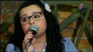 Intérprete Yarana Borges e o violonista  William Fagundes