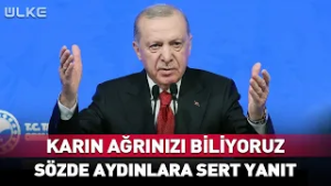 Karın Ağrınızı Biliyoruz! Erdoğan'dan Sözde Aydınlara Sert Yanıt #Sondakika